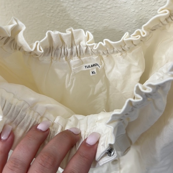 Tularosa Kami Midi Dress in Ivory - Picture 4 of 12